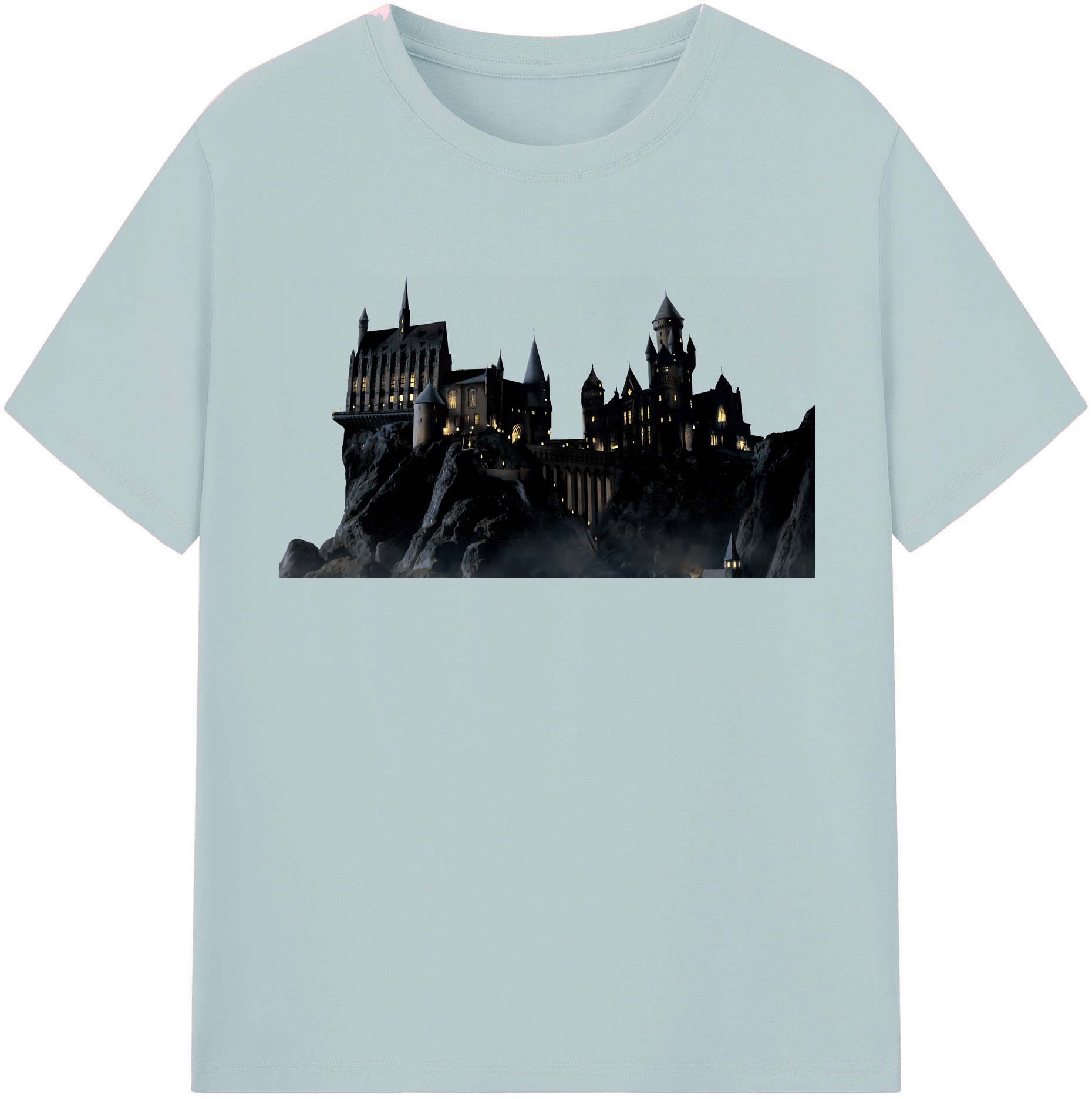 （画像用） Harry Potter ハリー・ポッターシリーズ 綿100％半袖Tシャツ（フロントプリント）